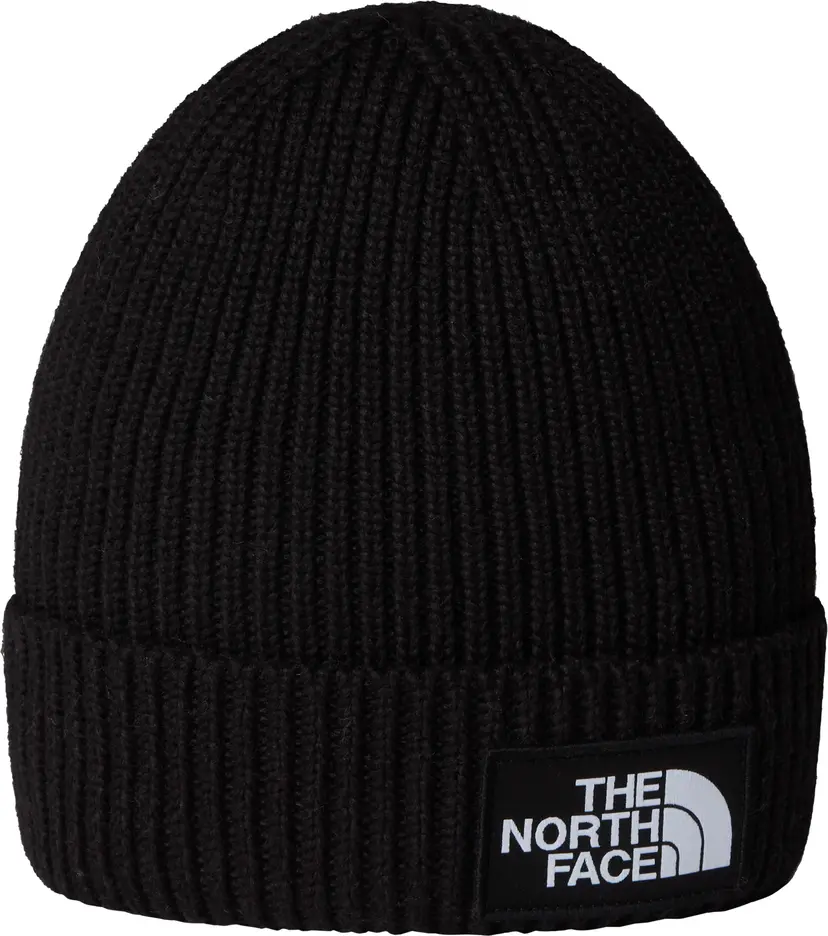 The North Face The North Face Kids' TNF Logo Box Cuffed Beanie TNF Black