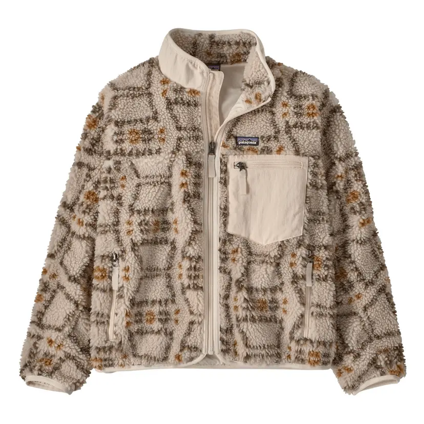 Patagonia Patagonia - Kids Retro-X Fleece Jacket Snowshoe Hare: Natural