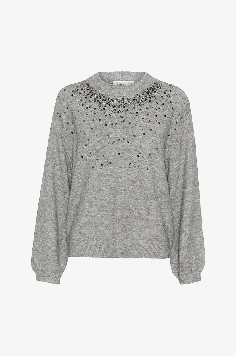 Saint Tropez Pullover BarbelSZ Pullover - Grå