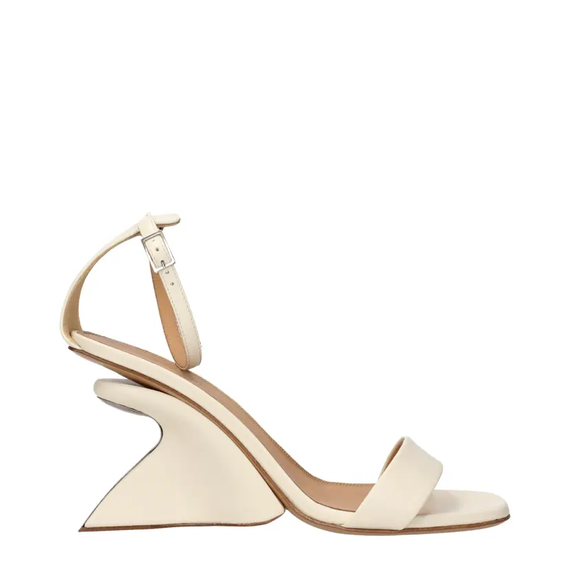 Off White Off-White Høyhælte sandaler – Beige