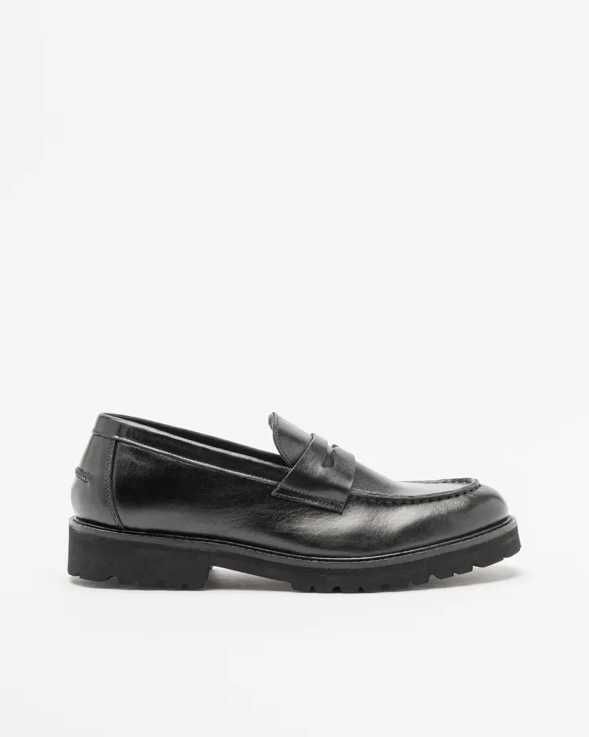 PROF PROF 683 Black Loafers