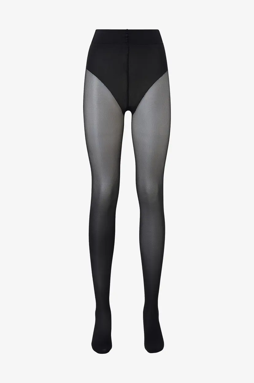 Swedish Stockings Formende strømpebukserer Amelia Shaping Top Tights - Svart
