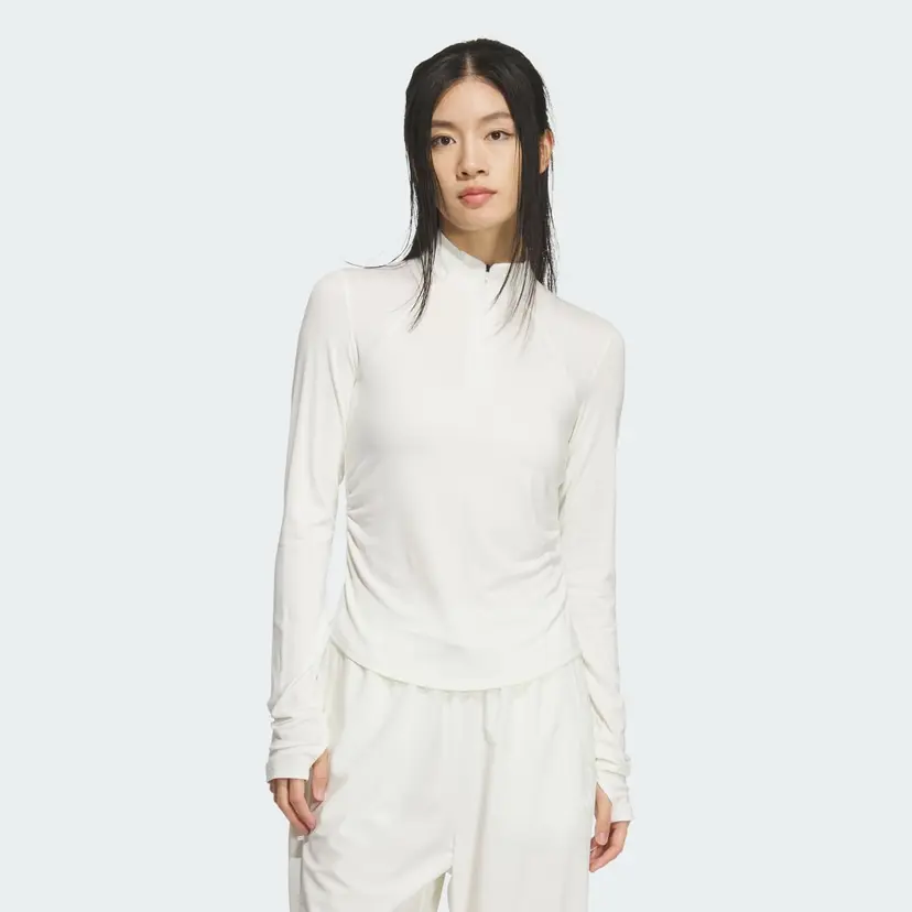 Adidas SLIM LONG SLEEVE T-SKJORTE