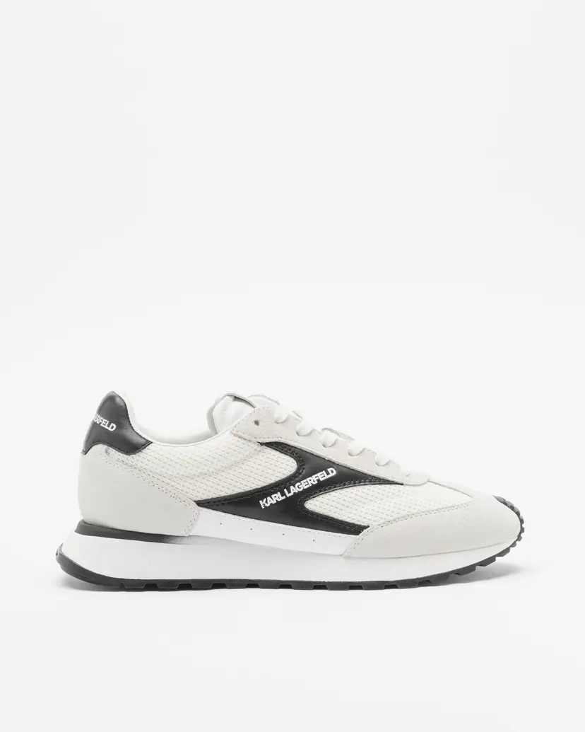 Karl Lagerfeld Karl Lagerfeld Kairo Lo Lace Mix II White Sneakers