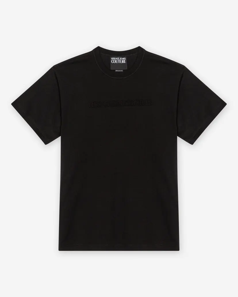 Versace Jeans Couture Versace Jeans Couture 80GAHE09 Black T-shirt