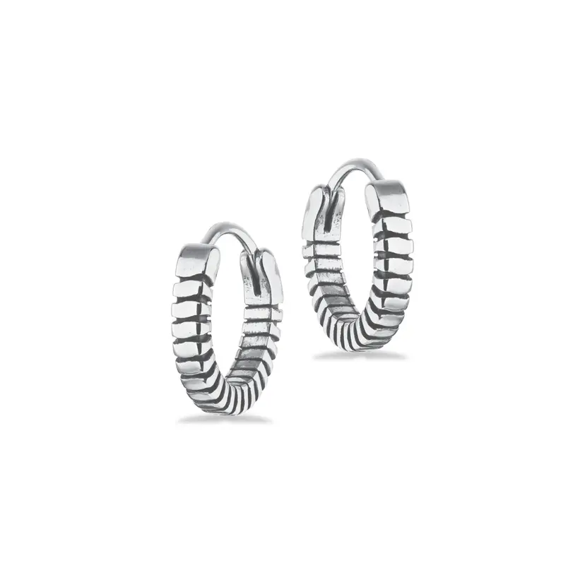 Scrouples Scrouples - Creoler i oxyderet stål til mænd, 2,7 x 15 mm - 165531
