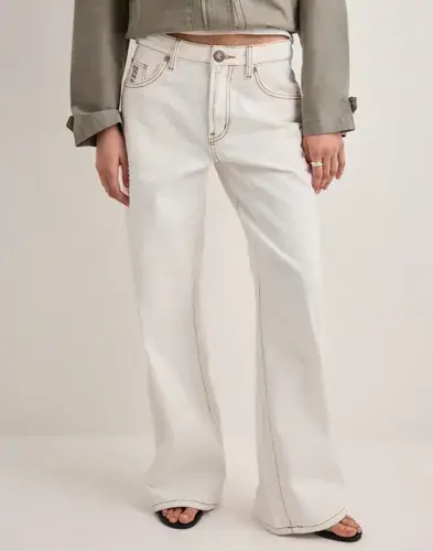 One Teaspoon One Teaspoon - Hvit - Jackson Mw Dnm Jeans
