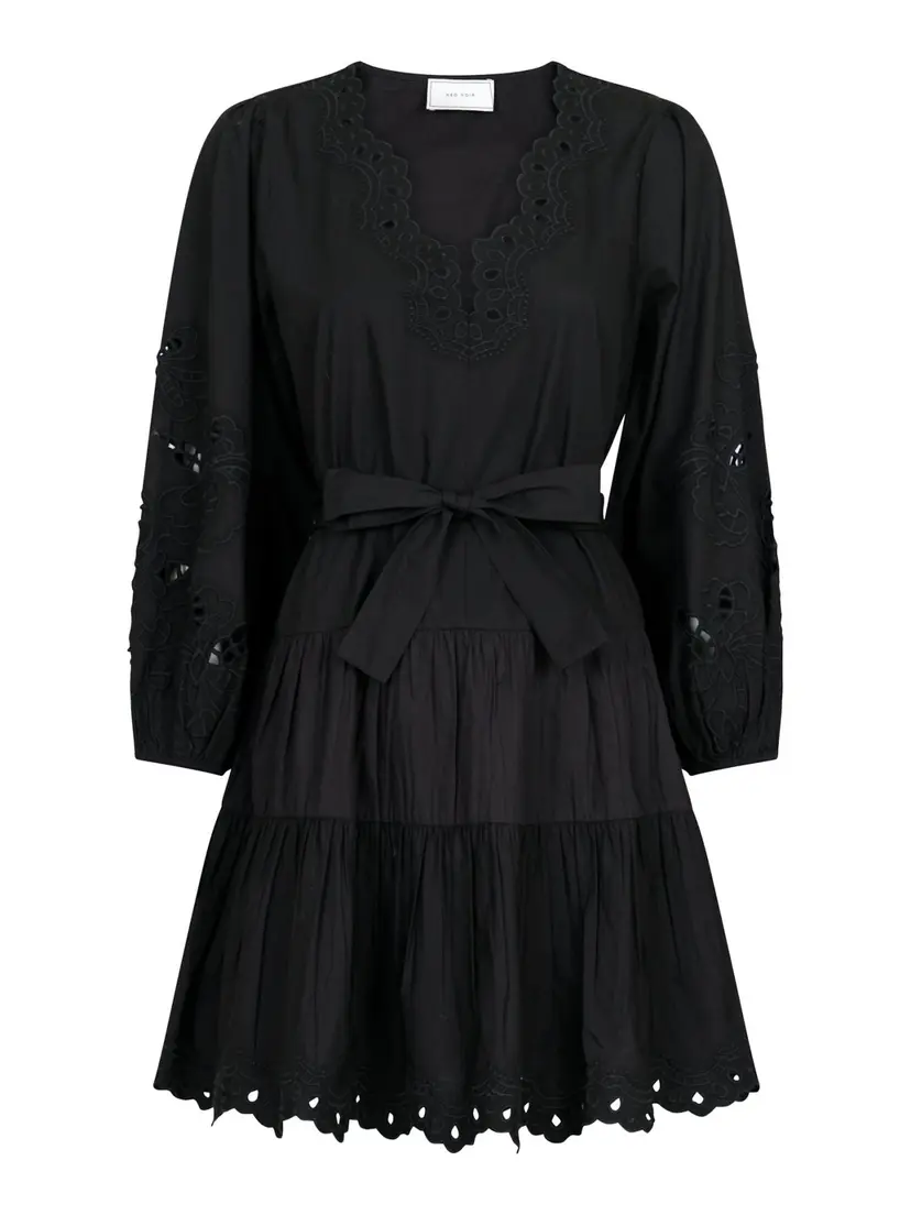 Neo Noir Esta C Poplin Dress