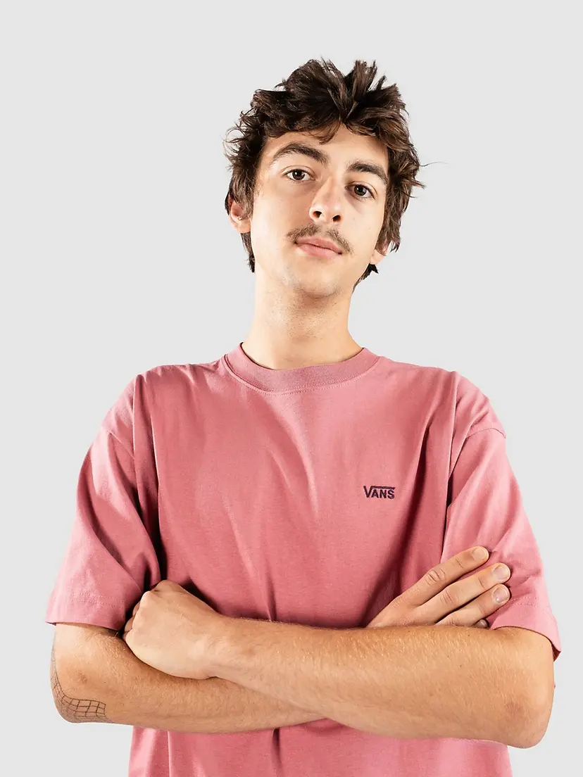 Vans Vans Left Chest II Loose T-skjorte rød