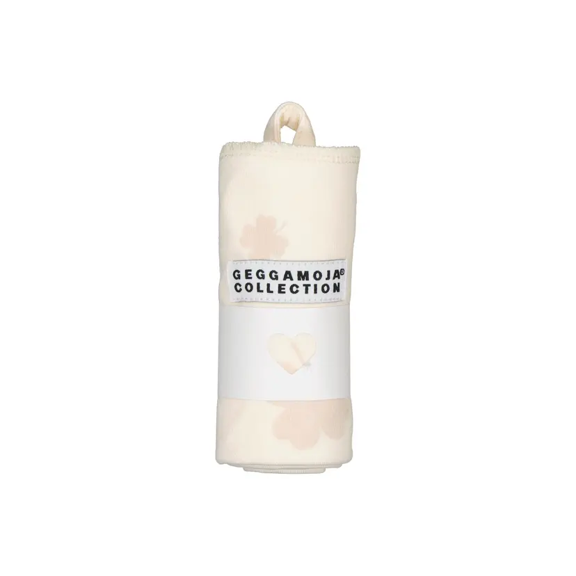 Geggamoja Snuttefilt Bambu Klöver Beige