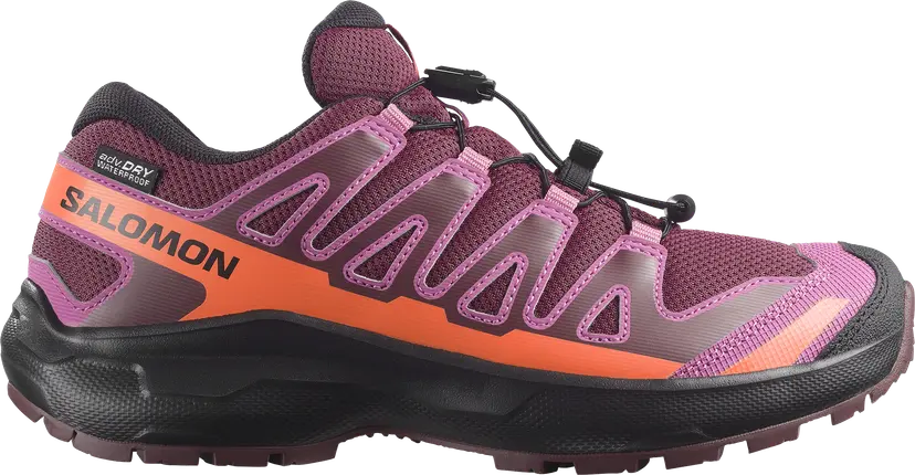 Salomon Salomon Junior´s Xa Pro Waterproof Huckleberry / Black / Nectarine