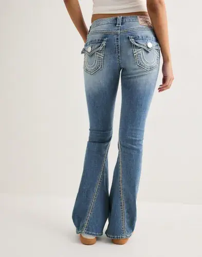 True Religion True Religion - Blå - MB3 Rope Joey Mr Ultra Flare Flap Big T_