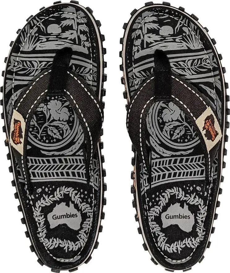 Gumbies Gumbies Unisex Islander Midnight Black