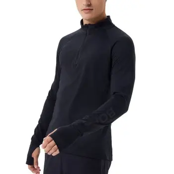 Björn Borg Björn Borg Midlayer Half Zip Svart polyester Large Herre