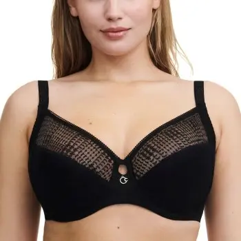 Chantelle Chantelle BH Intrigue Full Coverage Underwire Bra Svart B 85 Dame