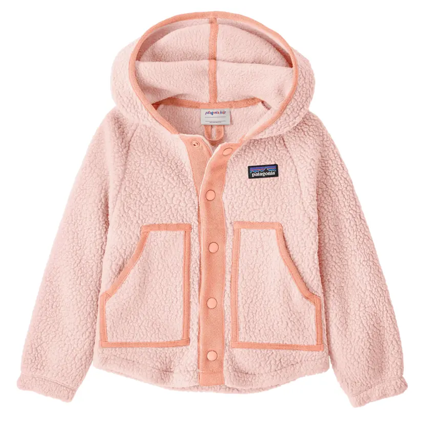 Patagonia Patagonia Baby Retro Pile Jkt Pink Frost