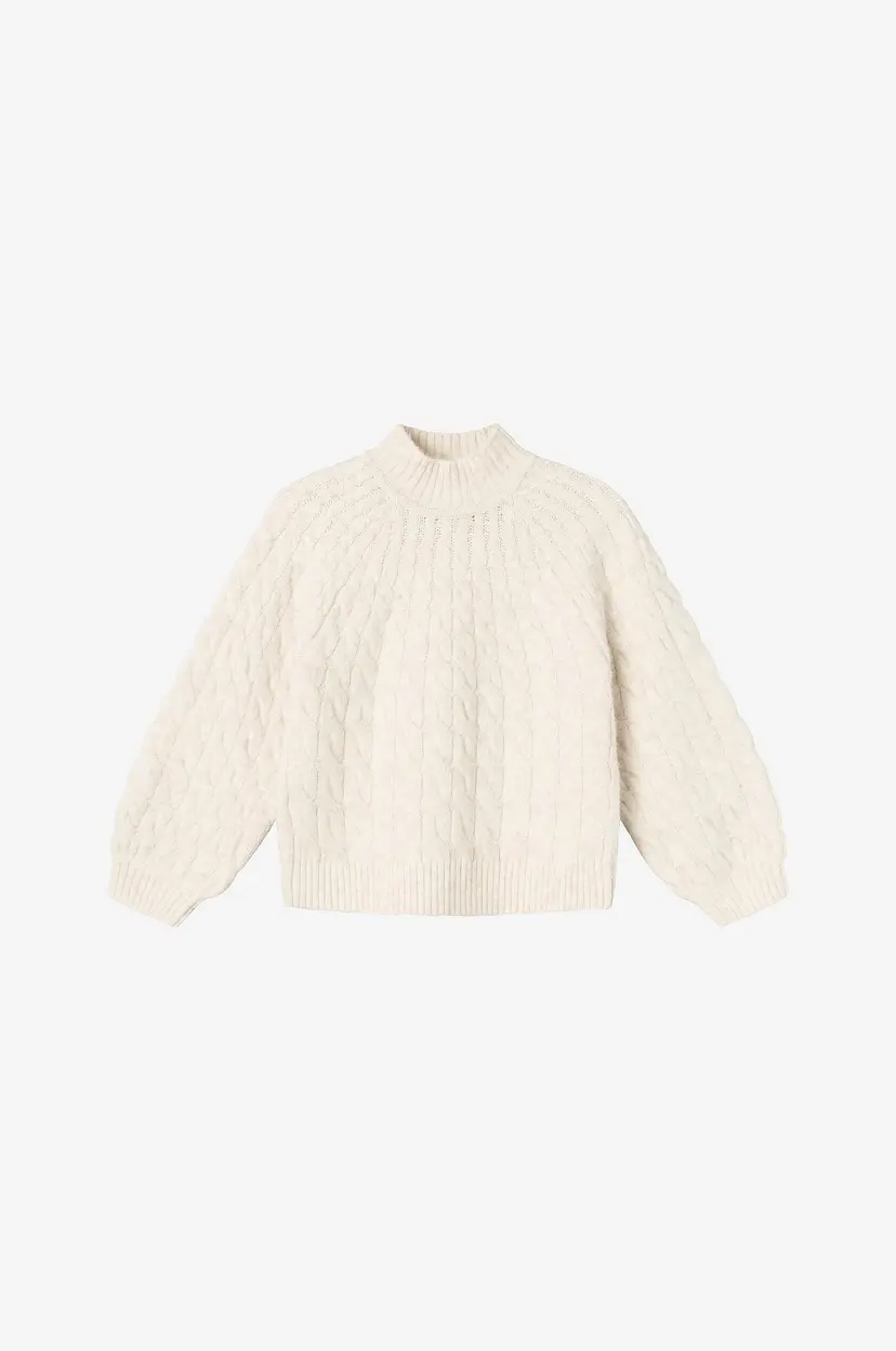 NAME IT Genser nkfAdalie LS Knit - Hvit