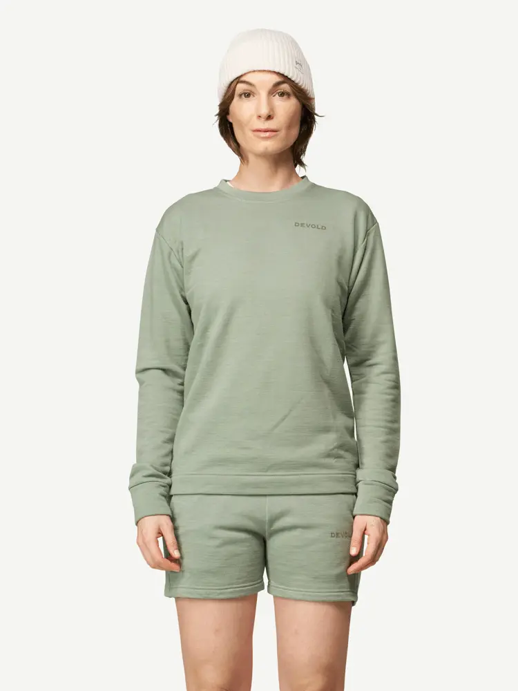 Devold Devold - Everyday Crew Dame - Large - Grønn