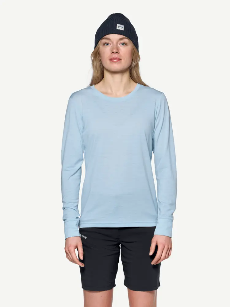 Devold Devold - Classic Long Sleeve Dame - Large - Blå