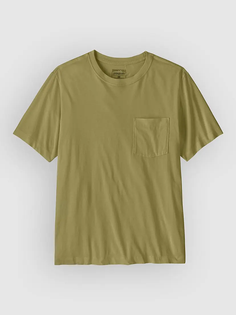 Patagonia Patagonia Daily Pocket T-skjorte grønn