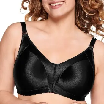 Naturana NATURANA BH Heritage Minimizer Soft Bra Svart polyamid B 75 Dame
