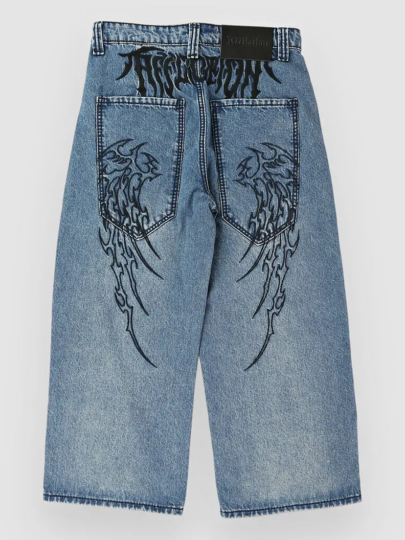Affliction Affliction Tribal & Wings Kids Jeans blå