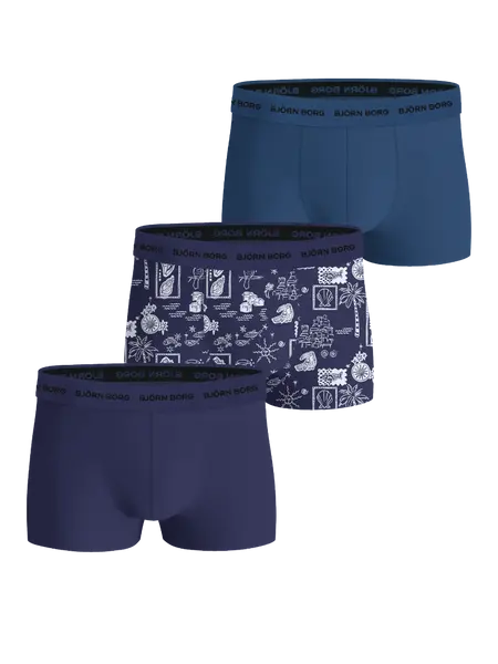 Björn Borg Cotton Stretch Trunks 3-pack