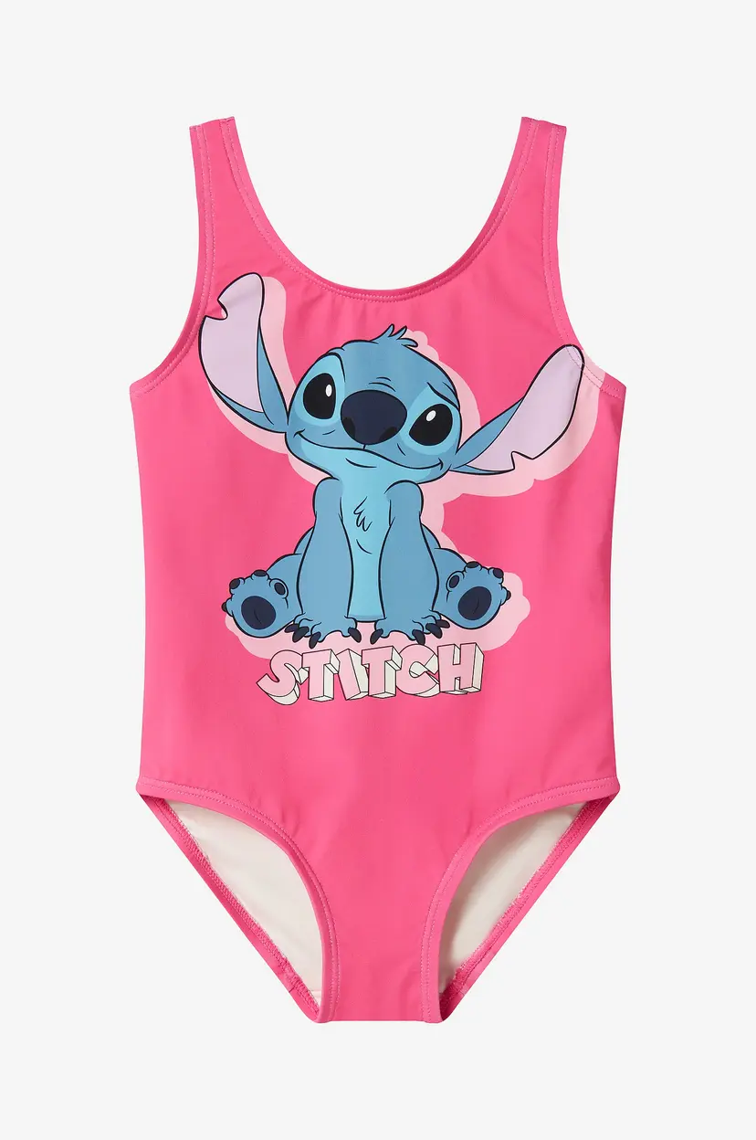 NAME IT Badedrakt nmfModina Stitch Swimsuit Wdi - Rød