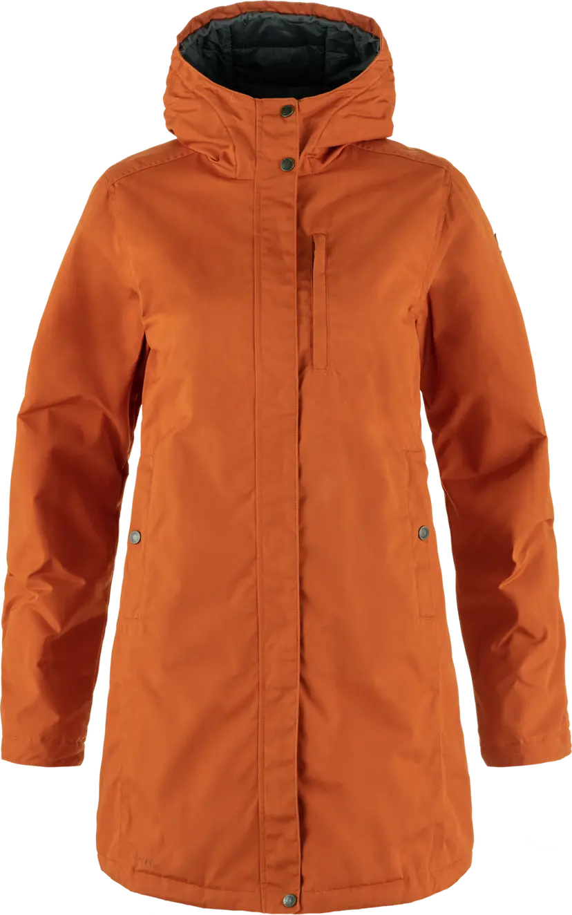 Fjällräven Fjällräven Women's Kiruna Padded Parka Terracotta Brown