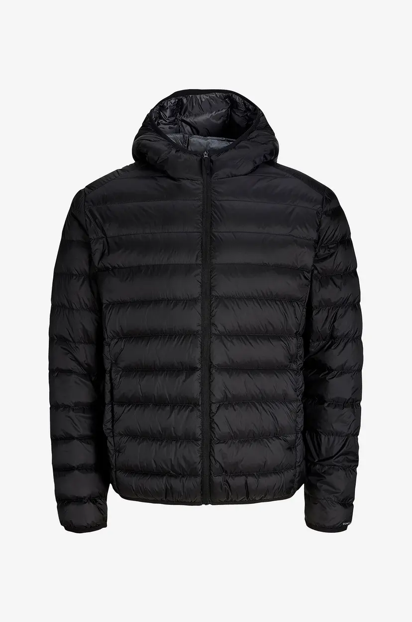 Jack & Jones Dun jakke jjeBerg Light Down Puffer Hood - Svart