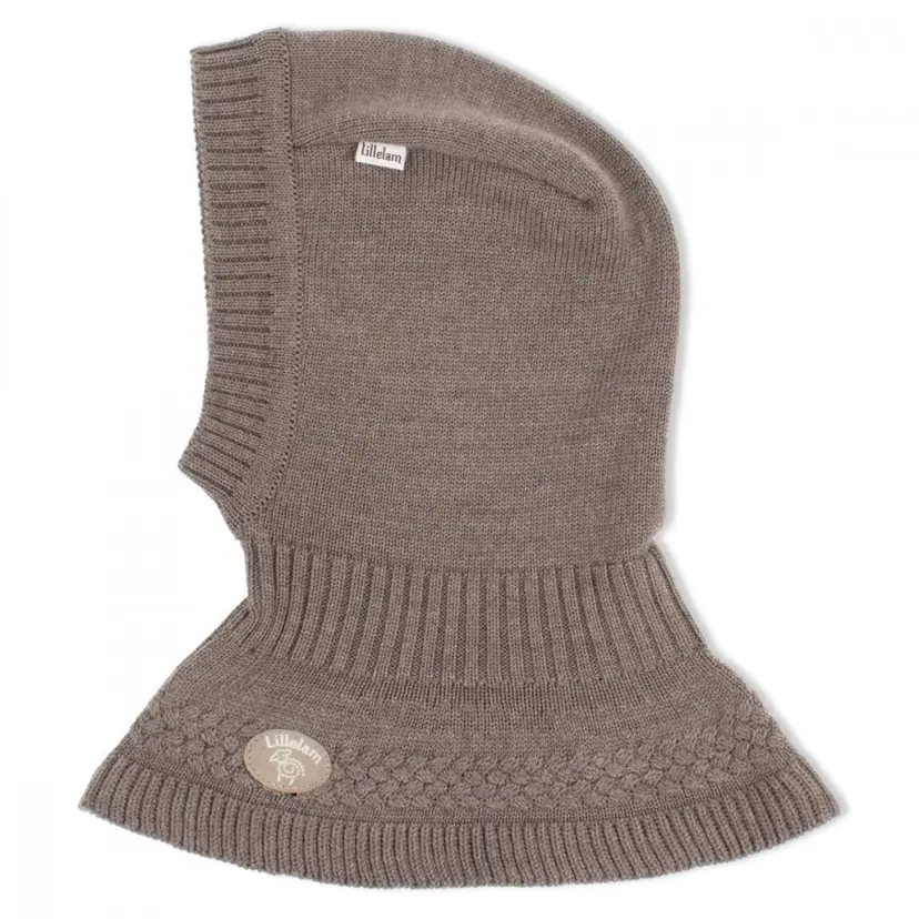 Lillelam Lillelam - Balaclava i Ull Classic - Brun