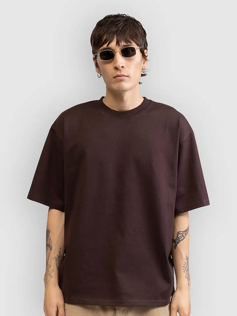 Redefined Rebel Redefined Rebel RRJohn Heavyweight Oversized Fit T-skjorte brun