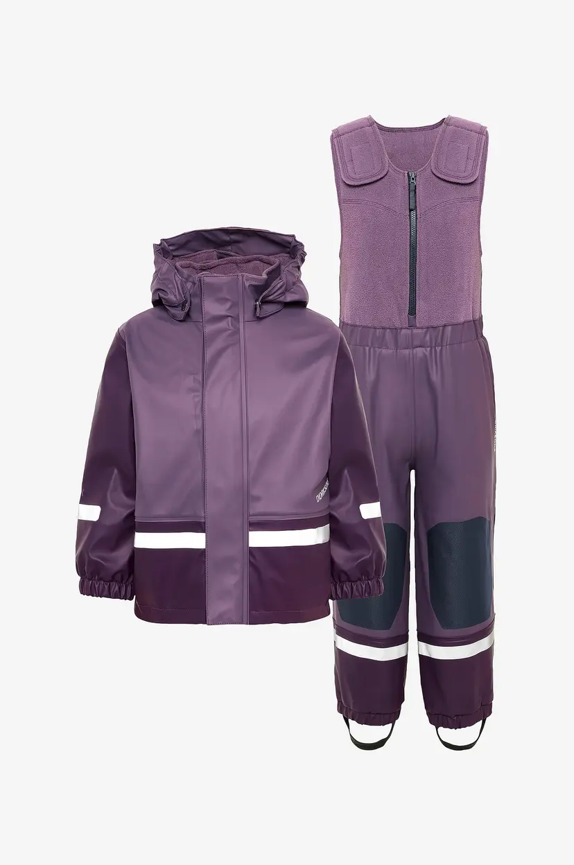 Didriksons Regnsett Boardman Kids Set 12 - Lilla