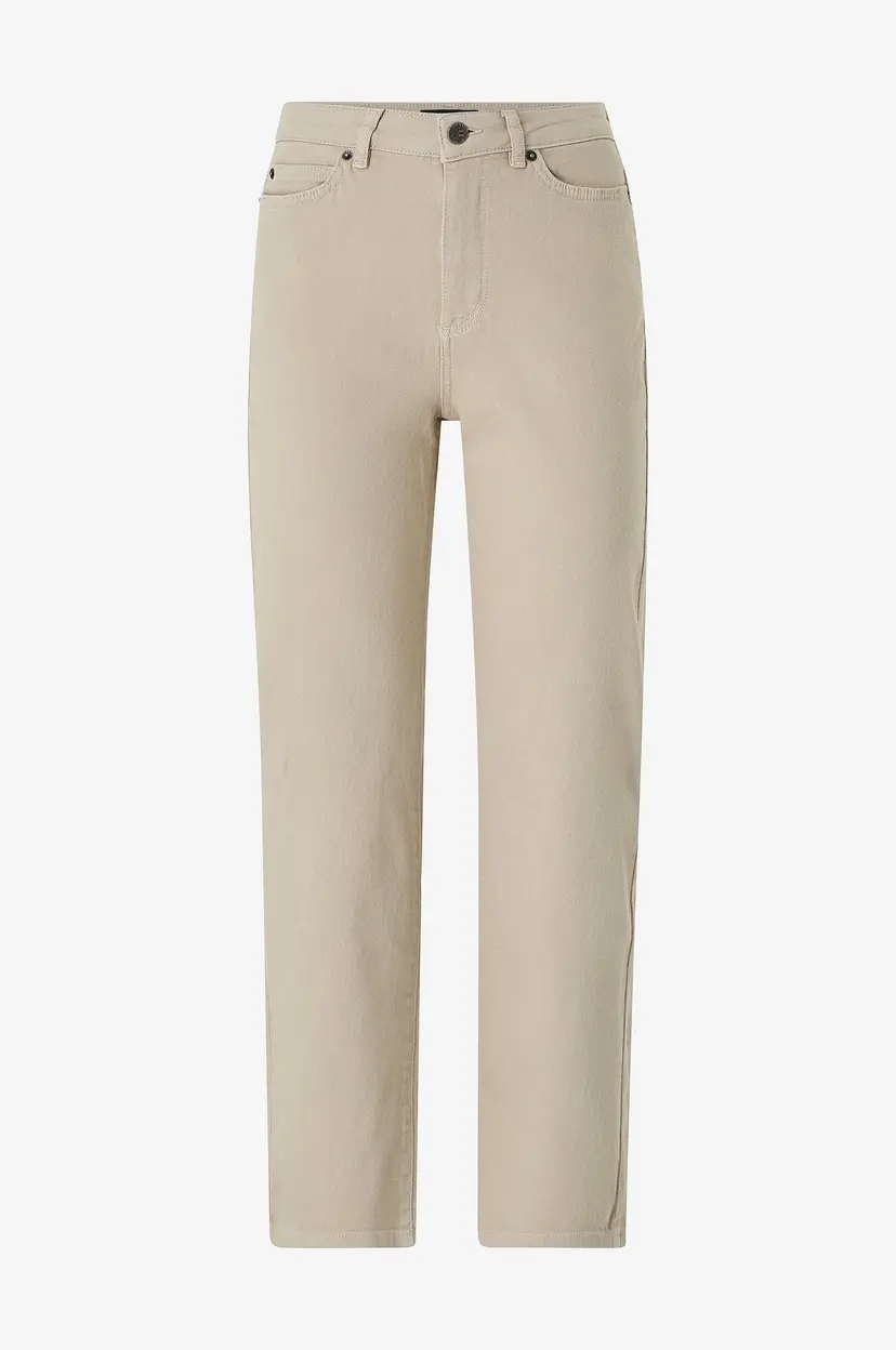 Lexington Jeans Natalia High-rise Straight - Beige