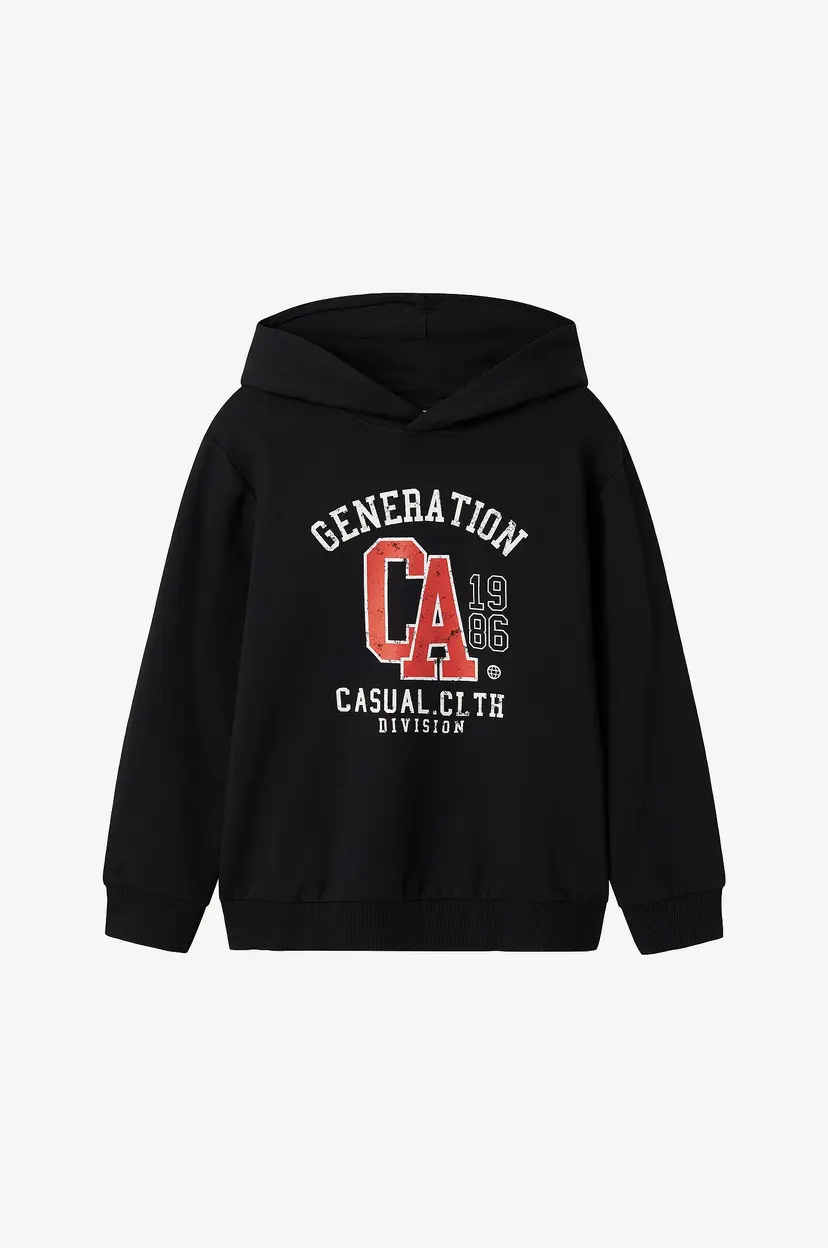 NAME IT Hettegenser Nkmvugo LS Nreg Sweat WH Bru - Svart