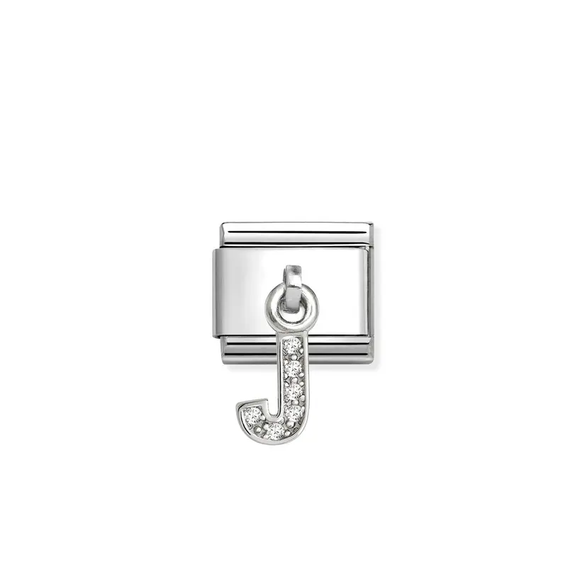 Nomination Charm Letter J