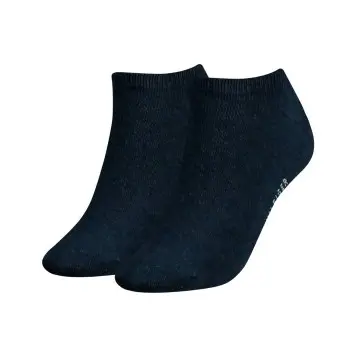Tommy Hilfiger Tommy Hilfiger Strømper 2P Women Sneaker Sock Jeansblå Str 39/42 Dame