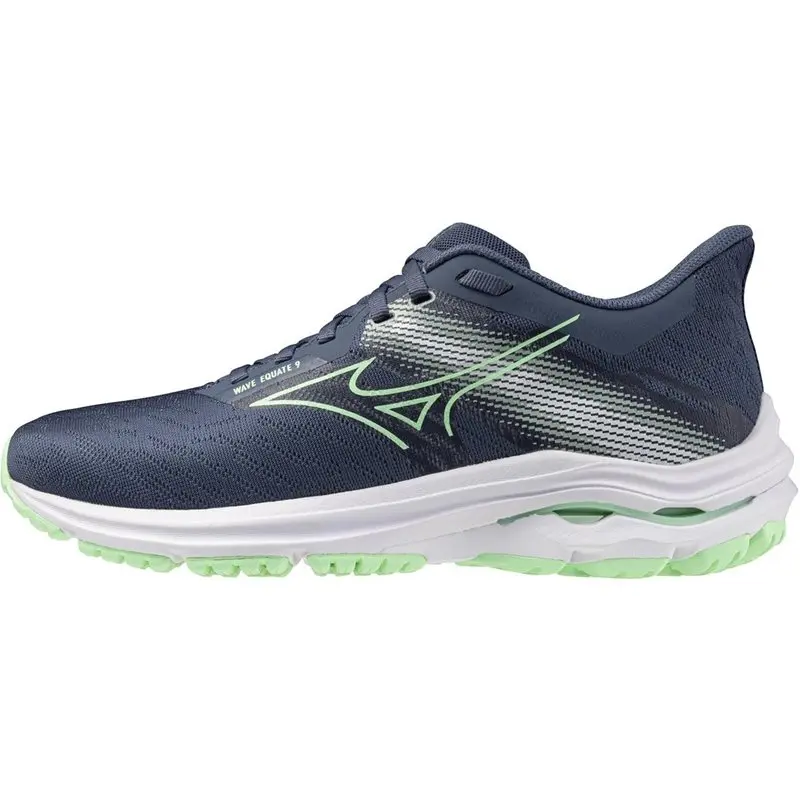 Mizuno Mizuno Wave Equate 9 Dame Vintage Indigo/Neo Mint/Hvit