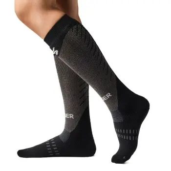 Seger Seger Strømper Alpine Core Heavy Wool Socks Svart merinoull Str 40/42