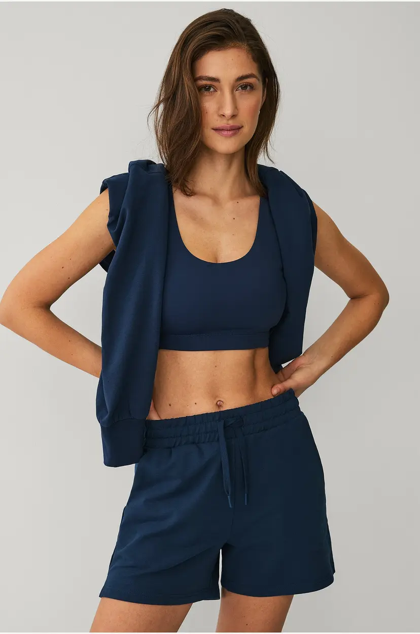 Ellos STUDIO Treningsshorts Sweat Shorts Soft - Blå