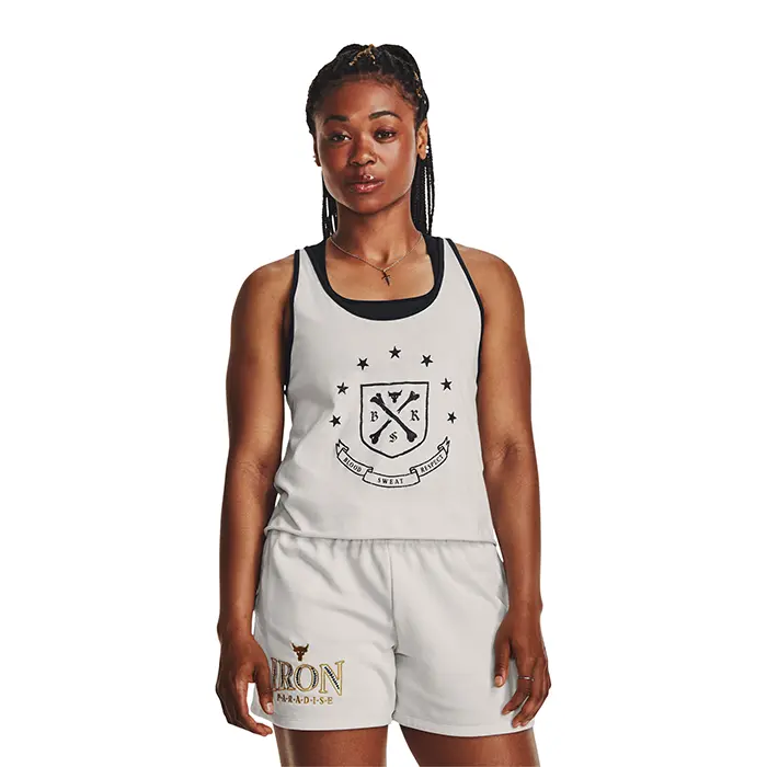 Project Rock Project Rock Arena Tank, White Clay