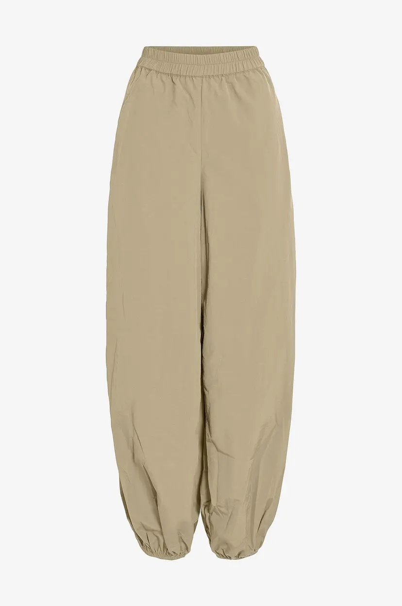Vila Bukser Viselma Hw Balloon Pants - Beige
