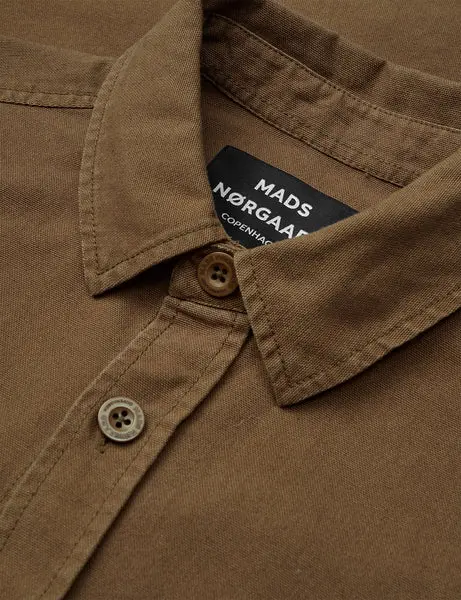 MADS NØRGAARD Mads Nørgaard Dyed Canvas Skyler Overshirt