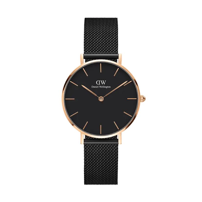 Daniel Wellington Rose Gold 36mm Watch Petite Ashfield | DW