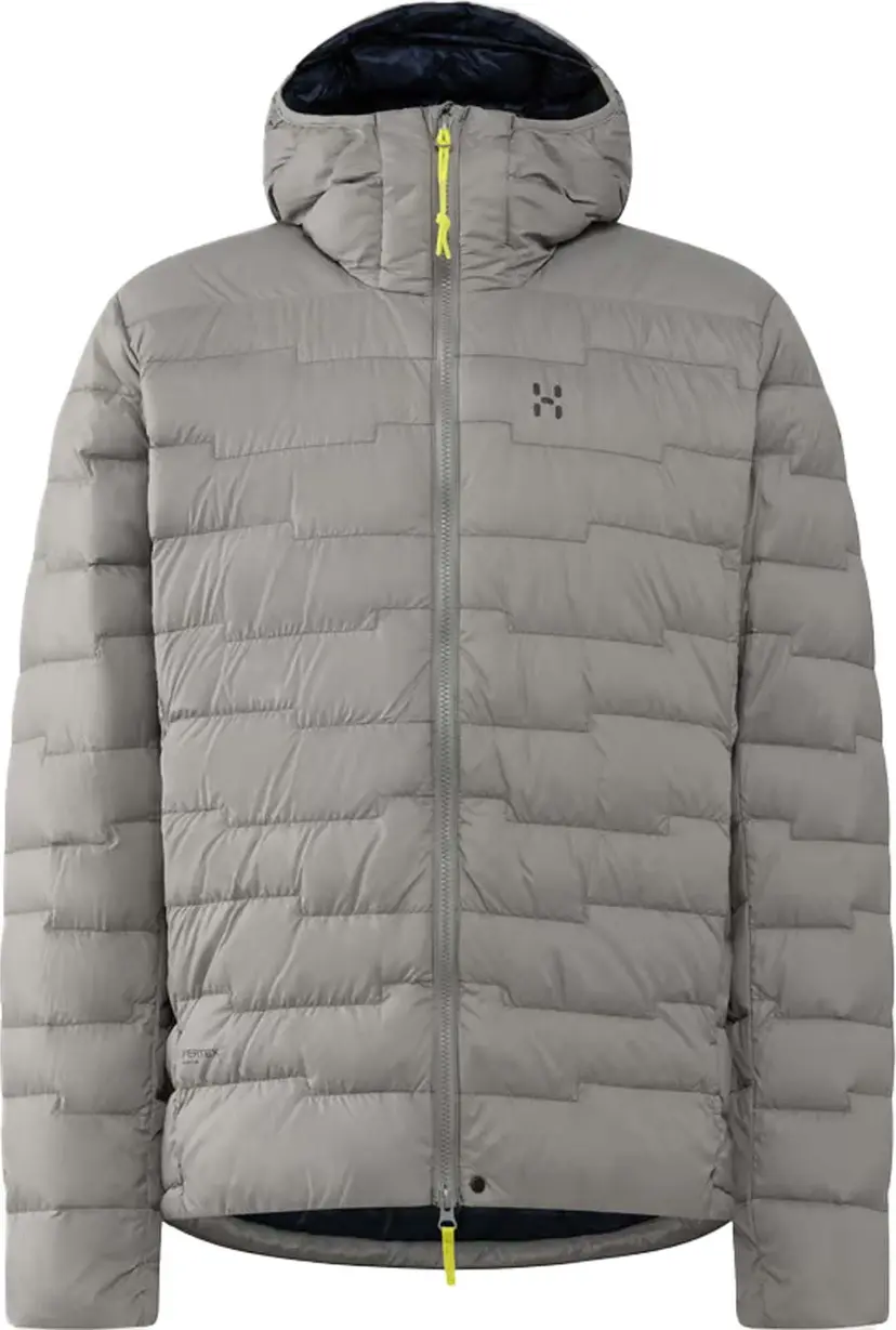 Haglöfs Haglöfs Men's Roc Flash Down Hood Stone Brick