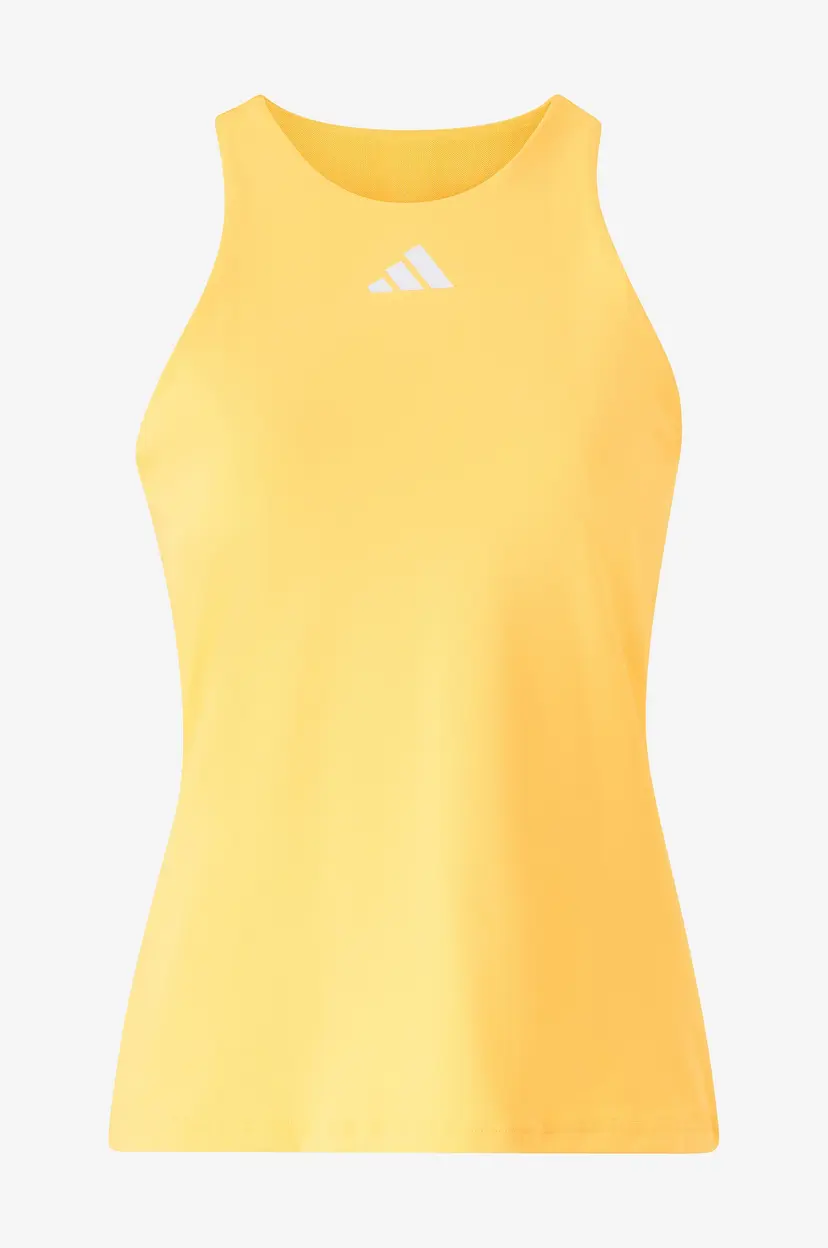 adidas Padel/Tennis Tennissinglet / padelsinglet Y-tank - Gul
