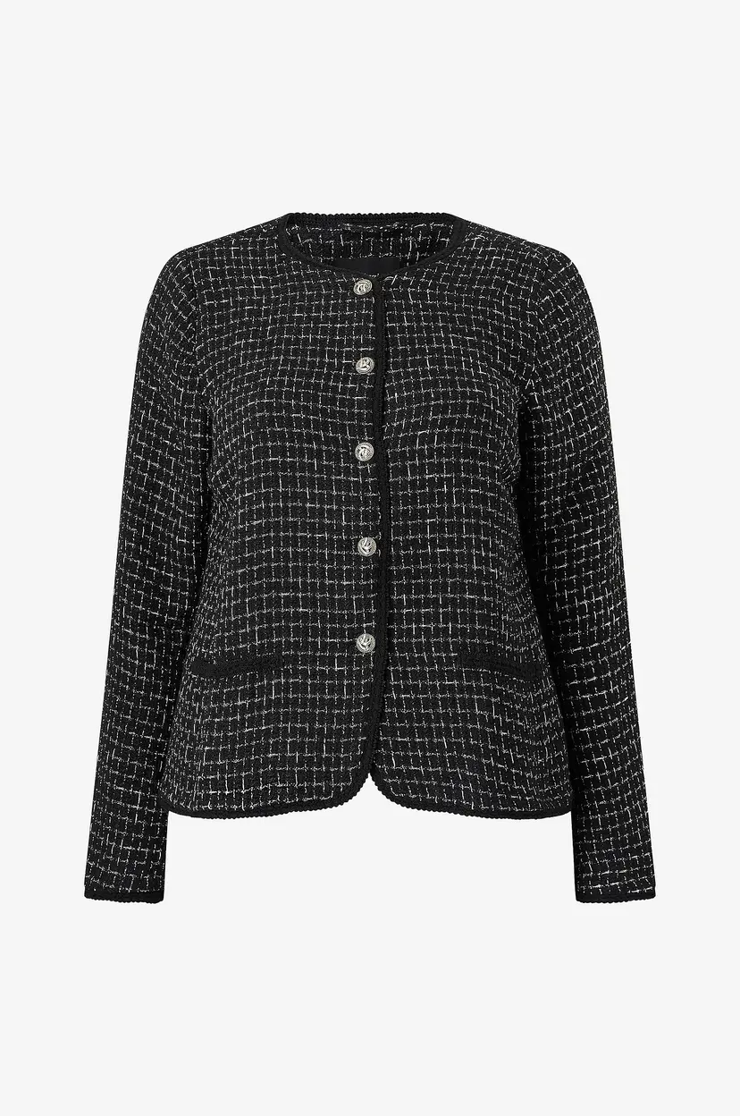 Zizzi Jakke eDonna L/S - Svart
