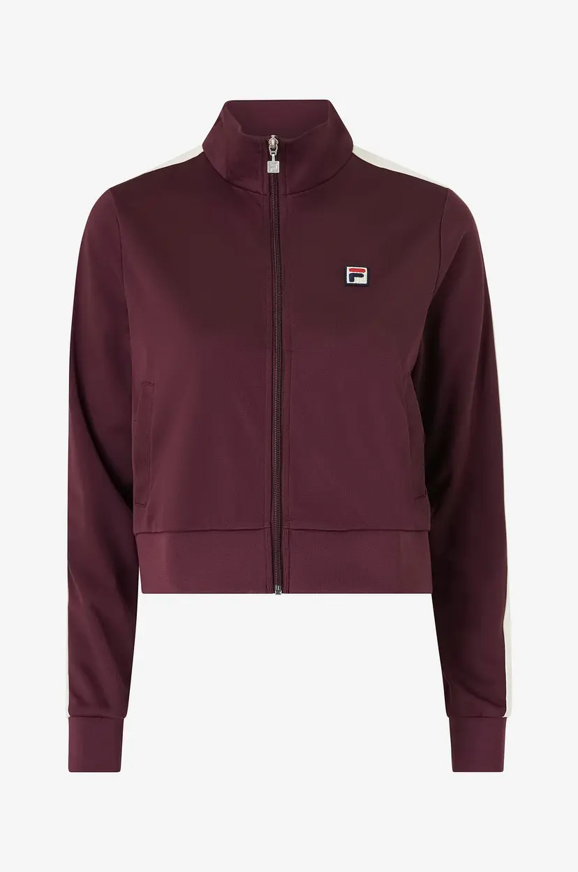 Fila Tracksuit-jakke Lamoni Cropped Track Jacket - Rød