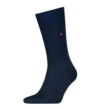 Tommy Hilfiger Tommy Hilfiger Strømper Premium Wool Socks Mørkblå Str 39/40 Herre