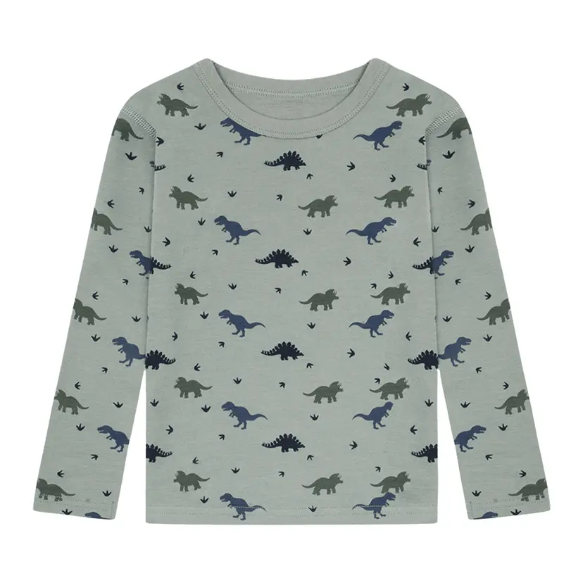 Hust and Claire Hust & Claire - Trøye i Ull/Bambus Dino Slate Green